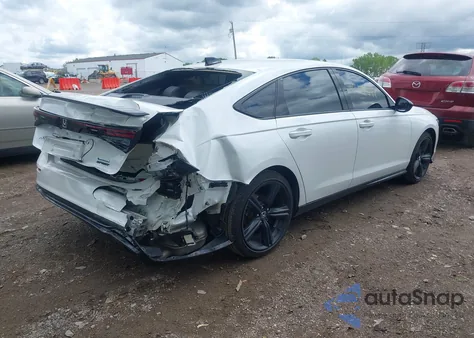 2025 Honda Accord Hybrid Sport-L z USA, uszkodzony, nr VIN 1HGCY2F72SA005527